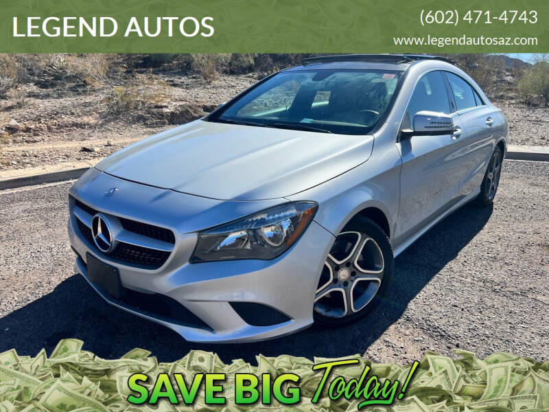 2014 Mercedes-Benz CLA for sale at LEGEND AUTOS in Phoenix AZ