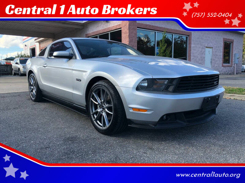 2011 Ford Mustang for sale at Central 1 Auto Brokers in Virginia Beach VA