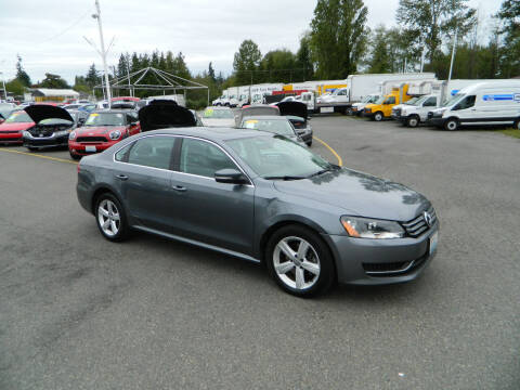 2013 Volkswagen Passat for sale at J & R Motorsports in Lynnwood WA