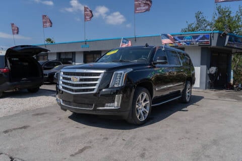 2015 Cadillac Escalade ESV for sale at CABRERA AUTO SALES in Hialeah Gardens FL