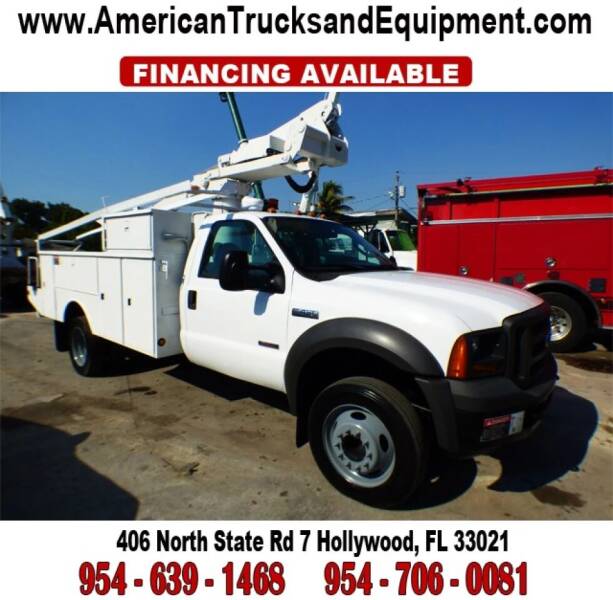 2005 Ford F-450 Super Duty for sale at American Trucks and Equipment in Hollywood FL