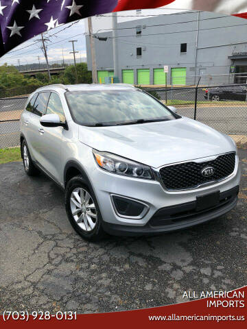 2016 Kia Sorento for sale at All American Imports in Alexandria VA