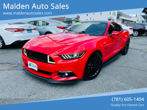 2016 Ford Mustang for sale at Malden Auto Sales in Malden MA