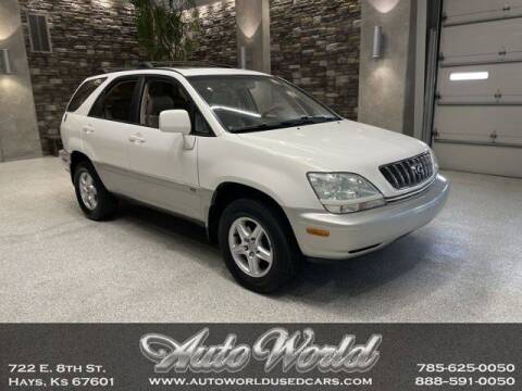 2002 Lexus RX 300 for sale at Auto World Used Cars in Hays KS