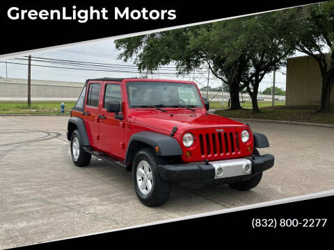 Jeep Wrangler Unlimited For Sale in Houston, TX - GreenLight Motors