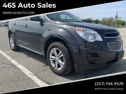 2014 Chevrolet Equinox for sale at 465 Auto Sales in Indianapolis IN