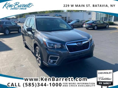 2021 Subaru Forester for sale at KEN BARRETT CHEVROLET CADILLAC in Batavia NY