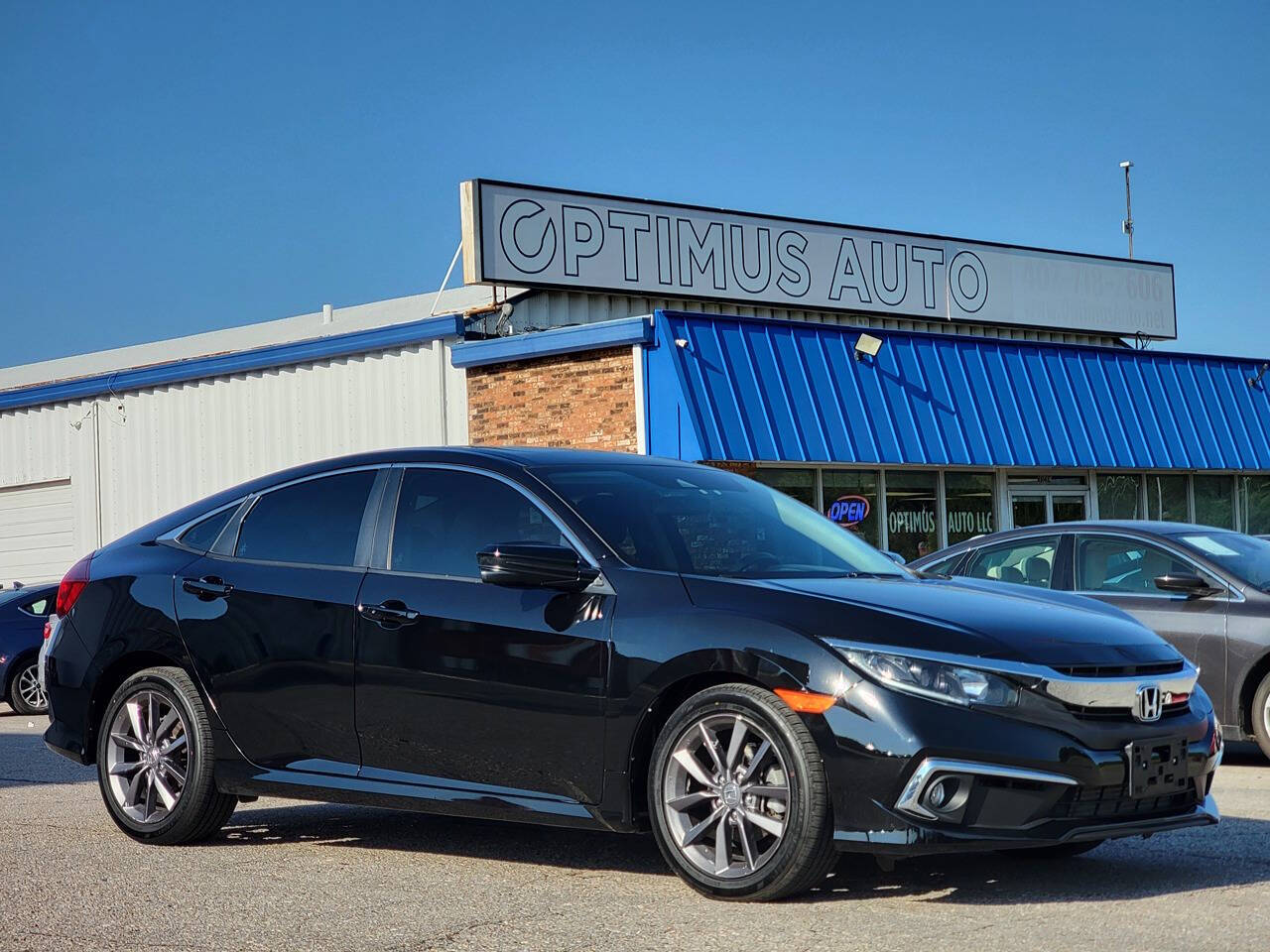 2021 Honda Civic for sale at Optimus Auto in Omaha, NE