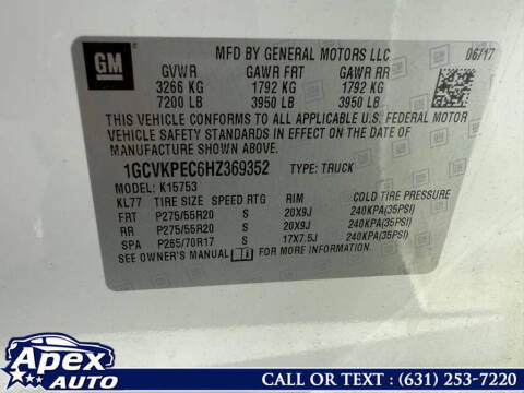 2017 Chevrolet Silverado 1500 Custom