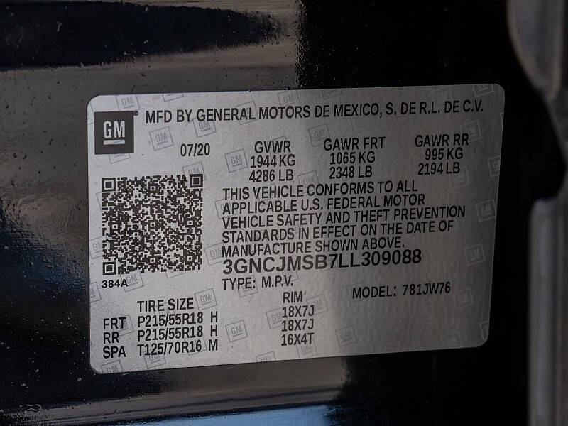 2020 Chevrolet Trax Premier