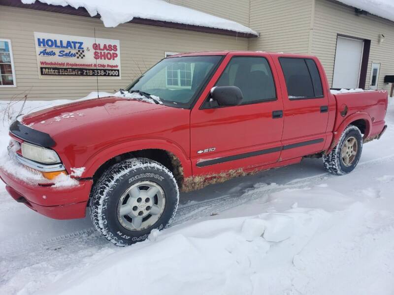 2003 Chevrolet S-10 for sale at Hollatz Auto Sales in Parkers Prairie MN