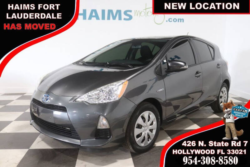 2014 Toyota Prius c for sale at Haims Motors Miami in Miami Gardens FL