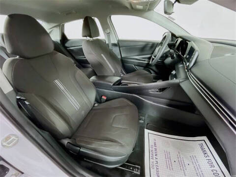 2023 Hyundai Elantra Hybrid Blue