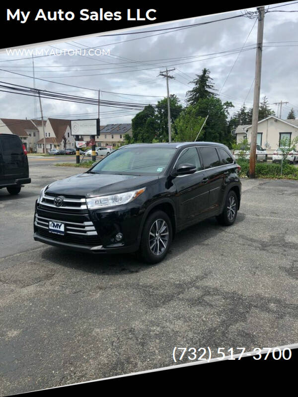 2018 Toyota Highlander for sale at My Auto Sales LLC in Lakewood NJ