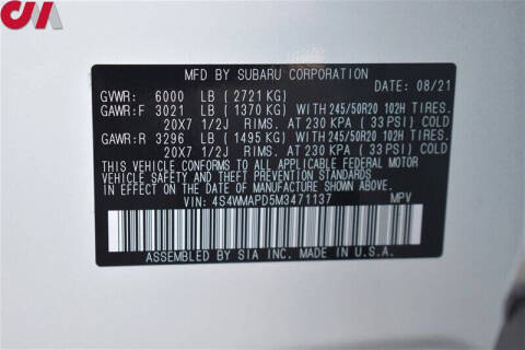 2021 Subaru Ascent Limited 7-Passenger