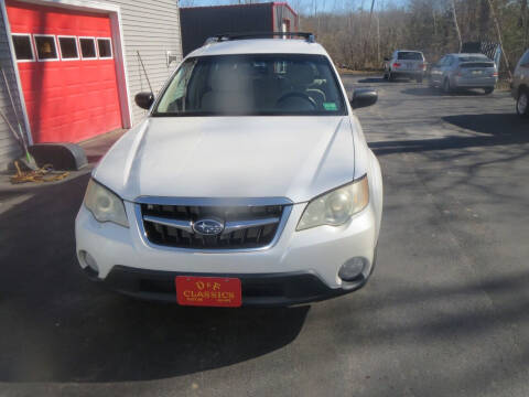 2008 Subaru Outback for sale at D & F Classics in Eliot ME