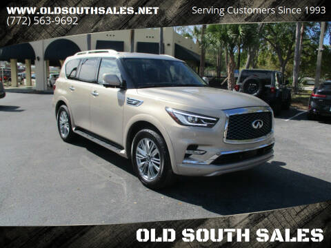 2021 Infiniti QX80 for sale at OLD SOUTH SALES in Vero Beach FL