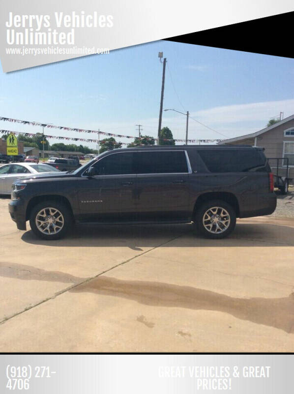 2015 Chevrolet Suburban for sale at Jerrys Vehicles Unlimited in Okemah OK