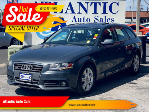 2010 Audi A4 for sale at Atlantic Auto Sale in Sacramento CA