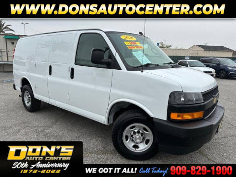 2020 Chevrolet Express for sale at Dons Auto Center in Fontana CA