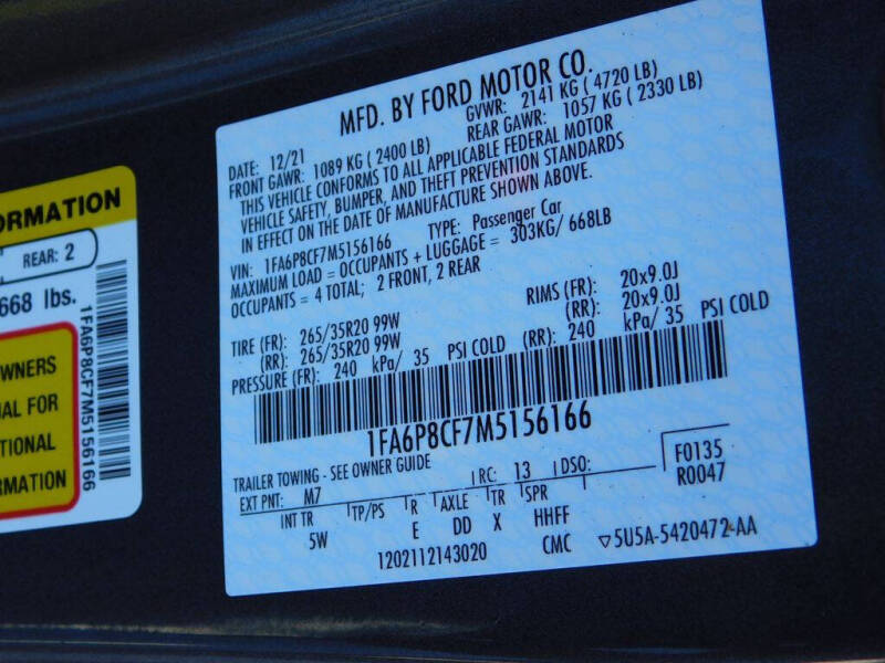 2021 Ford Mustang GT Premium