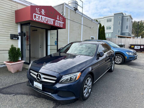 2017 Mercedes-Benz C-Class for sale at Champion Auto LLC in Quincy MA