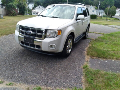 2012 Ford Escape for sale at Cammisa's Garage Inc in Shelton CT