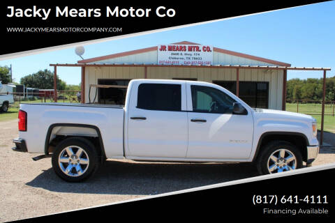 2014 GMC Sierra 1500 for sale at Jacky Mears Motor Co in Cleburne TX