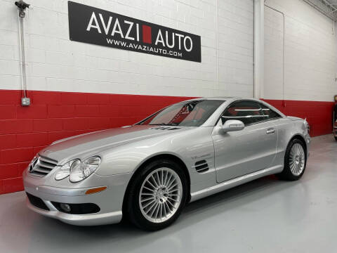 2003 Mercedes-Benz SL-Class for sale at AVAZI AUTO GROUP LLC in Gaithersburg MD