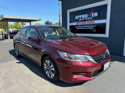 2013 Honda Accord for sale at Approved Autos in Sacramento CA