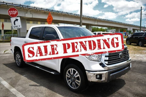 2019 Toyota Tundra for sale at STS Automotive - MIAMI in Miami FL