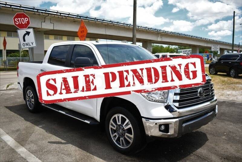2019 Toyota Tundra for sale at STS Automotive - MIAMI in Miami FL