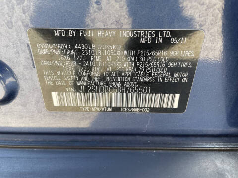 2011 Subaru Forester 2.5X
