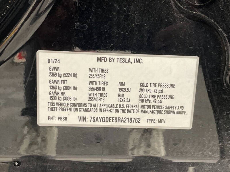 2024 Tesla Model Y Long Range