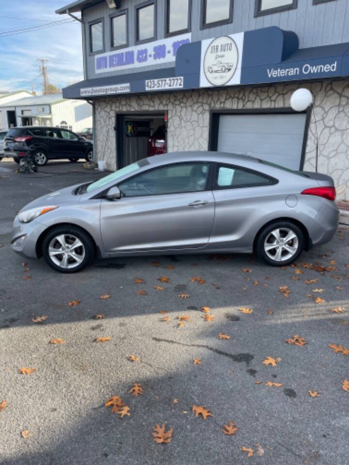 2013 Hyundai ELANTRA Coupe for sale at J&B Auto Group in Bristol, TN