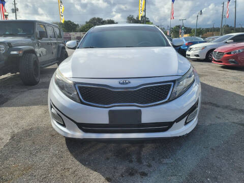 2015 Kia Optima for sale at Marin Auto Club Inc in Miami FL