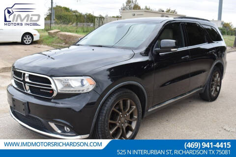 2014 Dodge Durango for sale at IMD Motors in Richardson TX