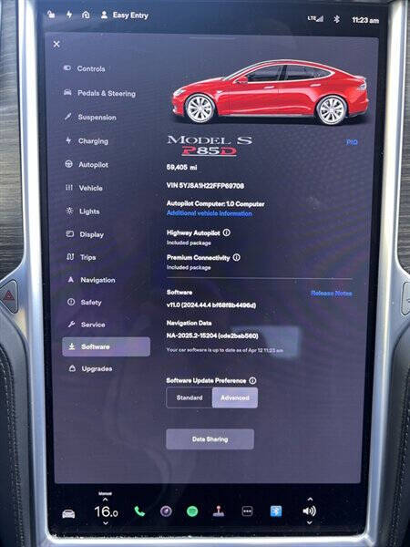 2015 Tesla Model S P85D