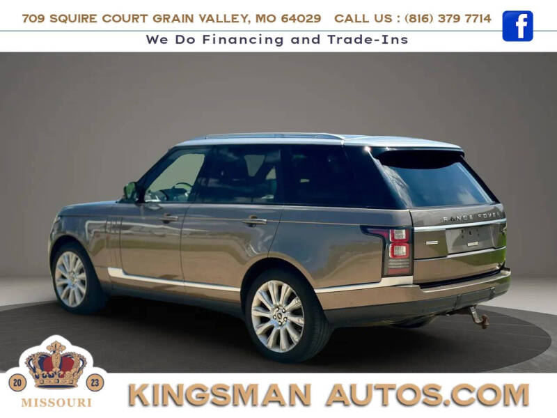 2013 Land Rover Range Rover Supercharged