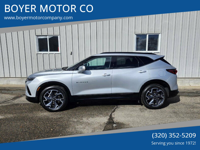 2022 Chevrolet Blazer for sale at BOYER MOTOR CO in Sauk Centre MN