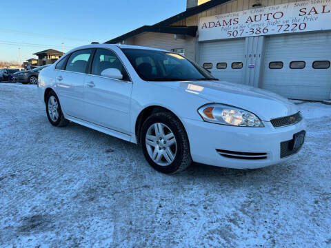 2014 Chevrolet Impala Limited for sale at Adams Auto Sales Inc in Mankato MN