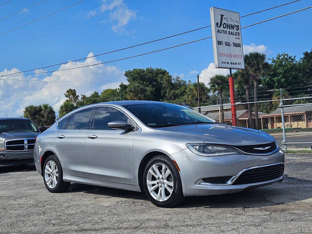 2015 Chrysler 200 for sale at JOHNS AUTO SALES LLC in Apopka, FL