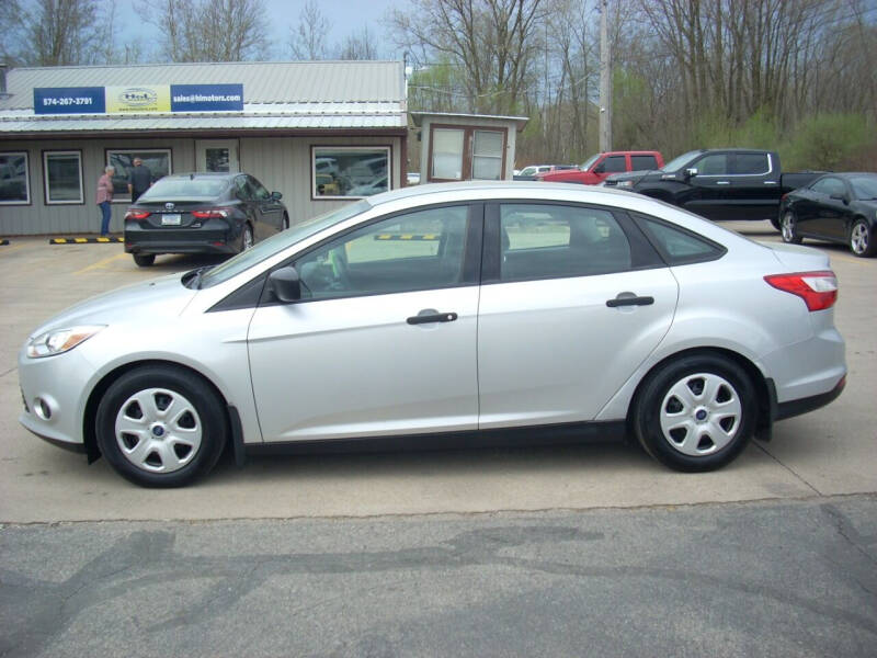 Used 2014 Ford Focus S with VIN 1FADP3E22EL205985 for sale in Warsaw, IN