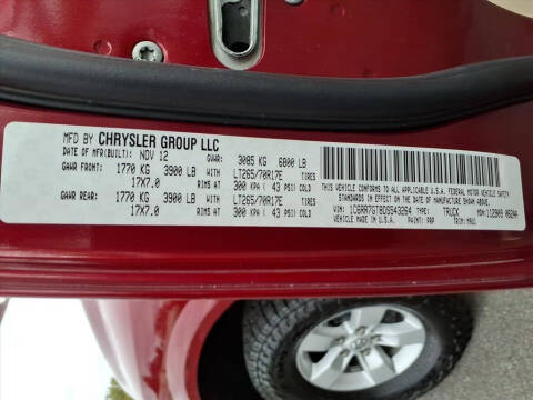 2013 RAM 1500 Outdoorsman