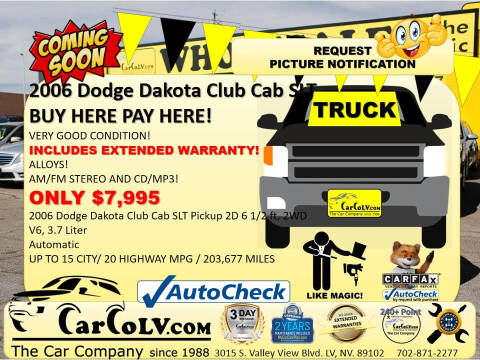 2006 Dodge Dakota for sale at The Car Company in Las Vegas NV
