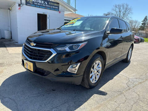 2018 Chevrolet Equinox for sale at Korea Auto Group in Joliet IL