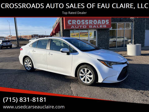 2023 Toyota Corolla for sale at CROSSROADS AUTO SALES OF EAU CLAIRE, LLC in Eau Claire WI