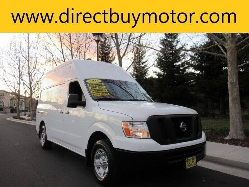 2017 nissan nv2500 for sale