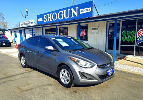 2014 Hyundai Elantra for sale at Shogun Auto Center in Hanford CA