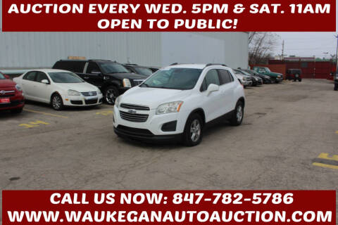 2016 Chevrolet Trax for sale at Waukegan Auto Auction in Waukegan IL